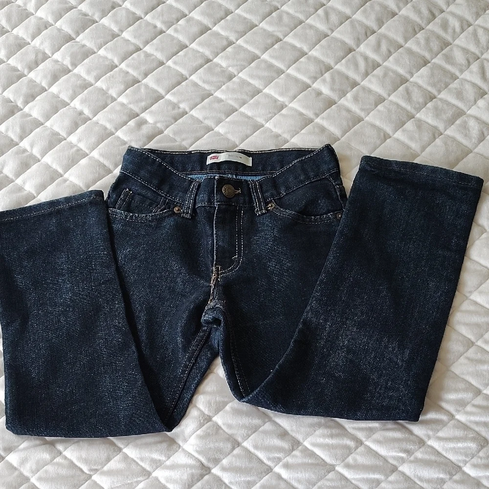 Levi's ,Kids Blue Bootcut Denim Classic,Size 7